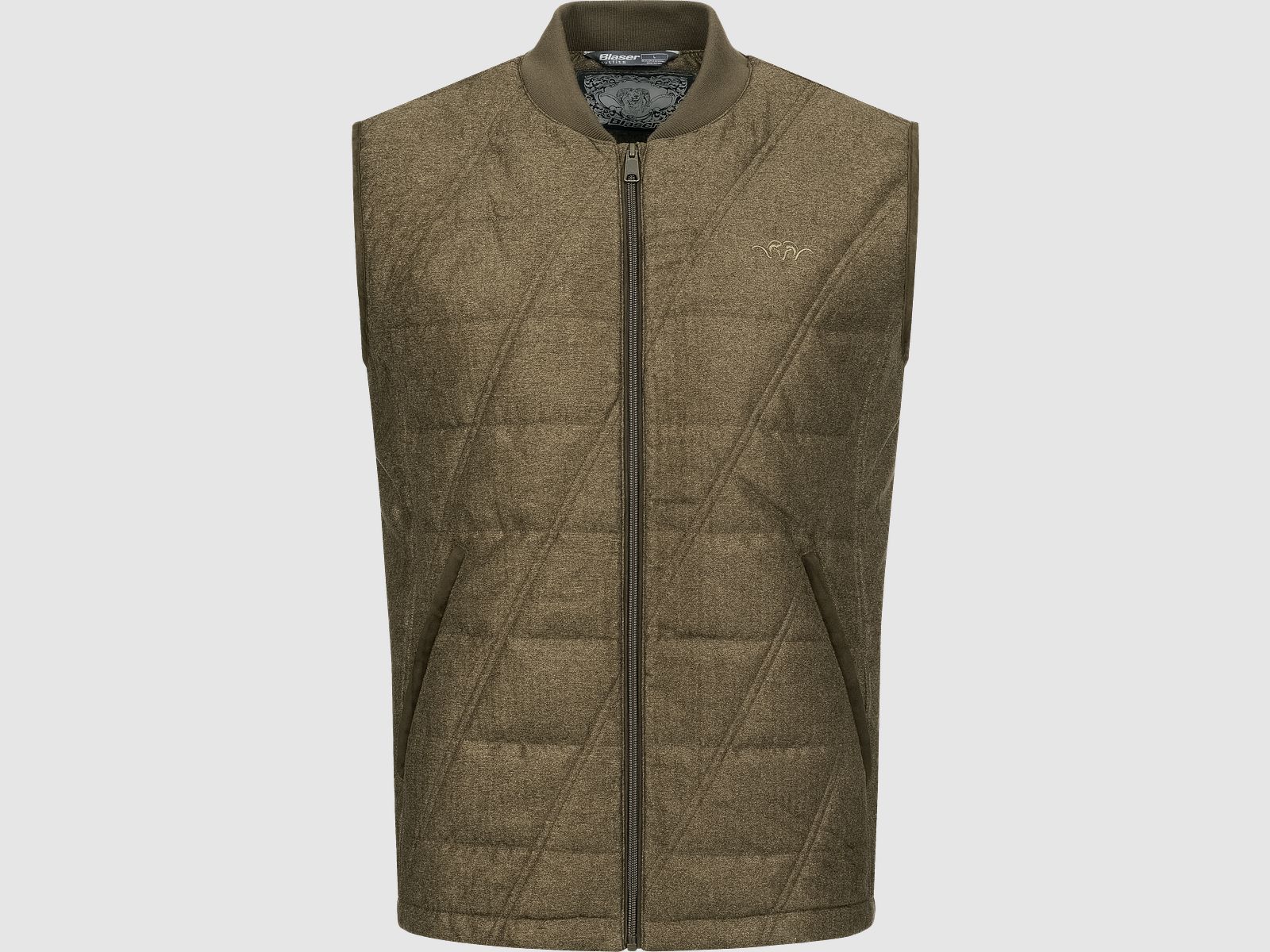 Herren Vintage Weste Victor Dunkelbraun Mélange M