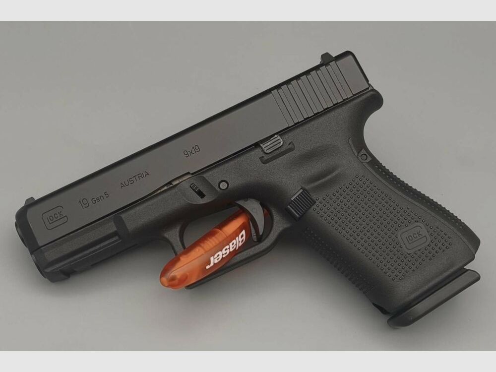 Glock 19 Gen5 auch als Wechselsystem 9mmLuger