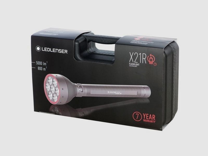 Wiederaufladbare Led Lenser X21R Taschenlampe, Bild 2 von 4