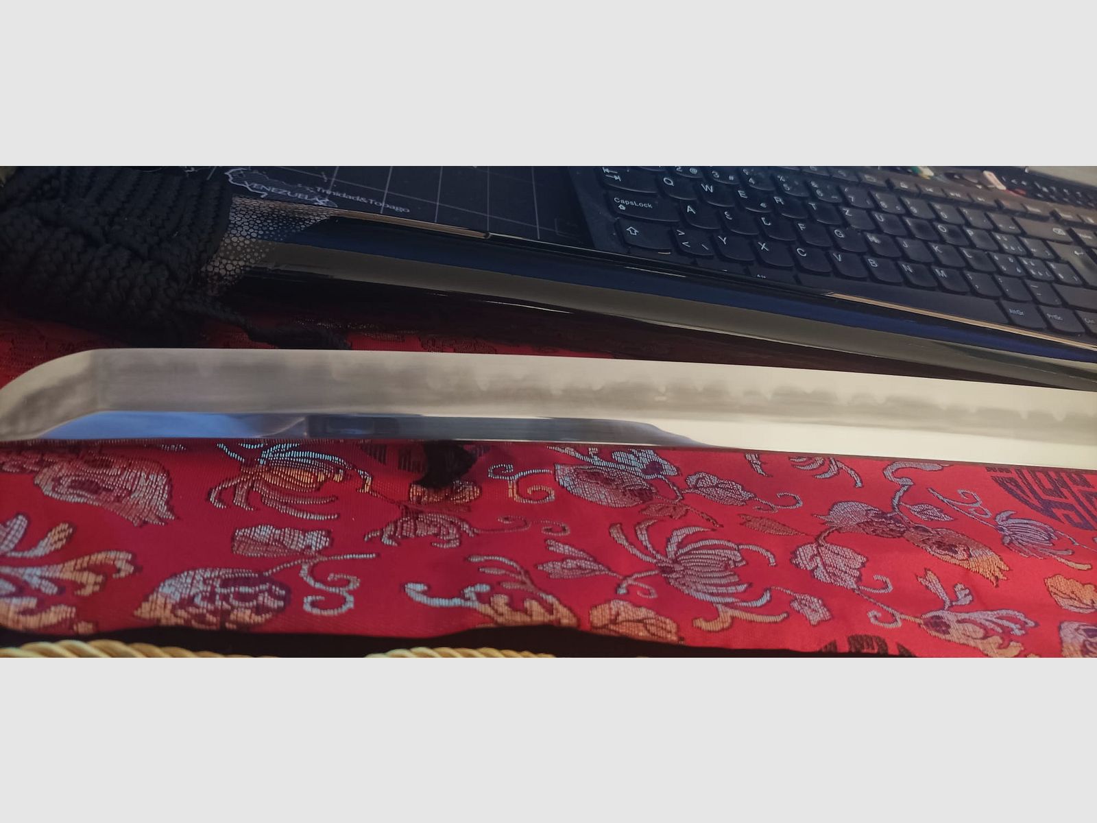 Katana Samuraischwert mit Gyaku-Kobuse Klinge – 1095 Carbonstahl