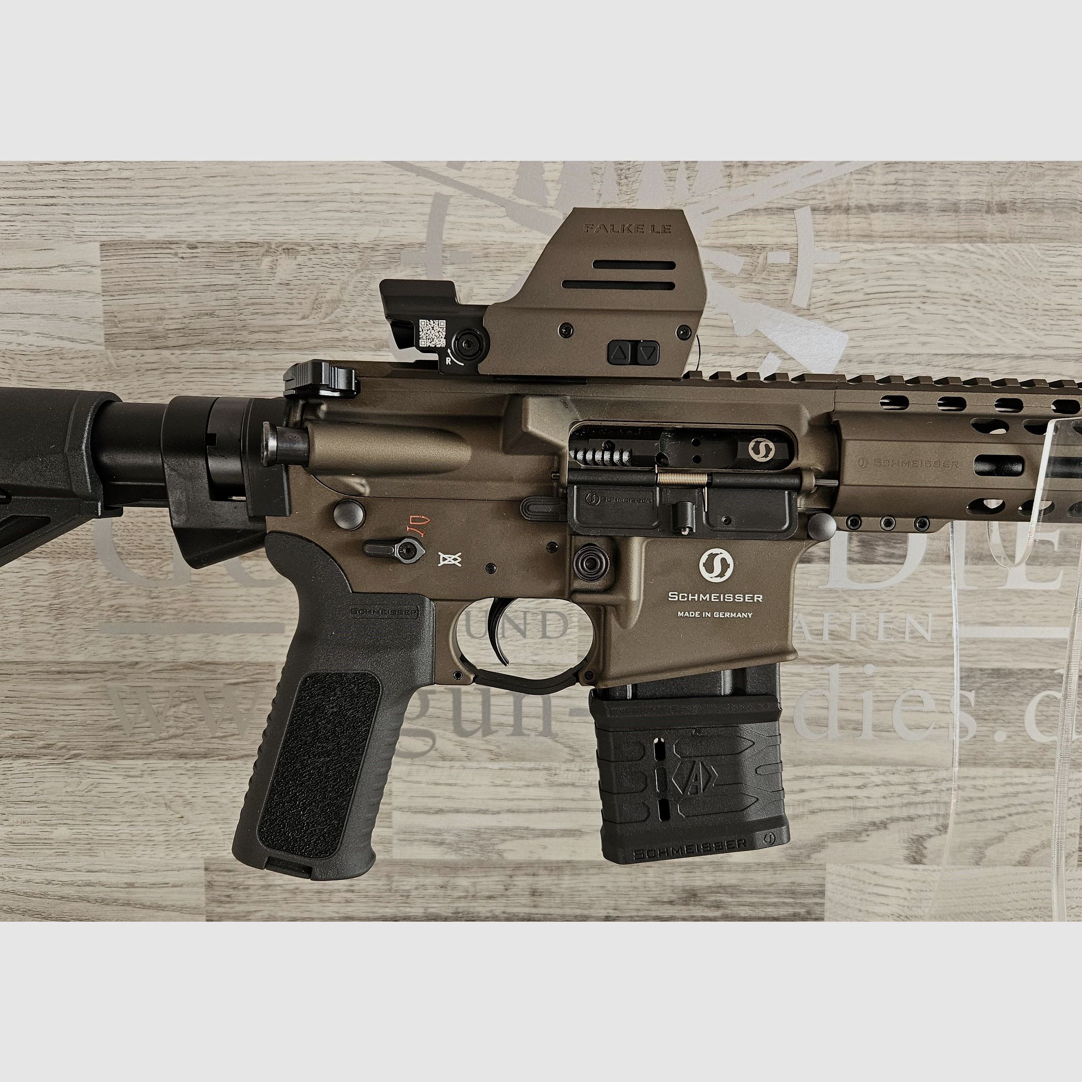 Schmeisser AR15 M4FL Bronze 14,5" .223Rem. im Set mit Zieloptik - versandkostenfrei ! - Neuware vom Fachhandel