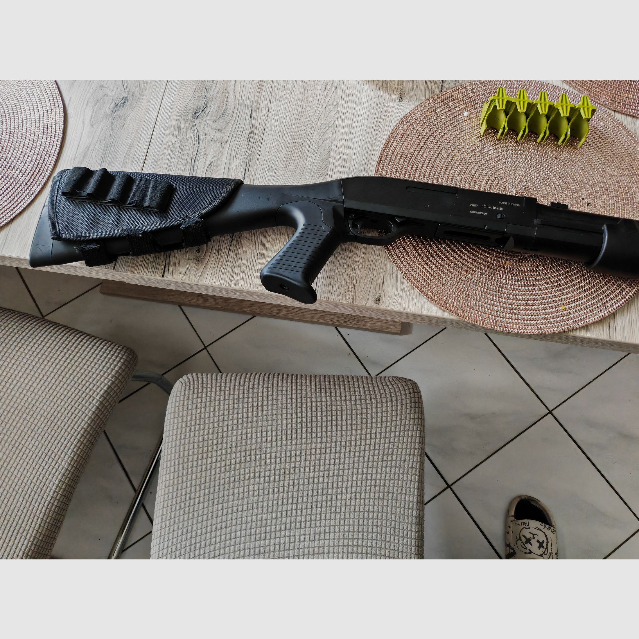ASK Franchi SAS 12 Full Stock PumpGun plus 12 Shells