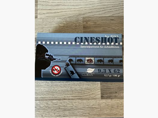 Cineshot 9,3x62 11 paquets 196gr.