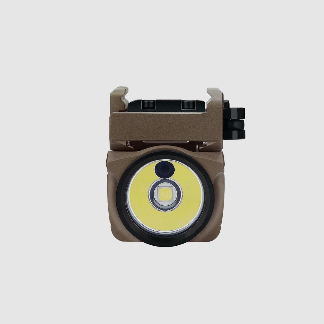 Olight Baldr Mini Torcia Tattica Laser Potente Verde Desert Tan, immagine 4 di 7
