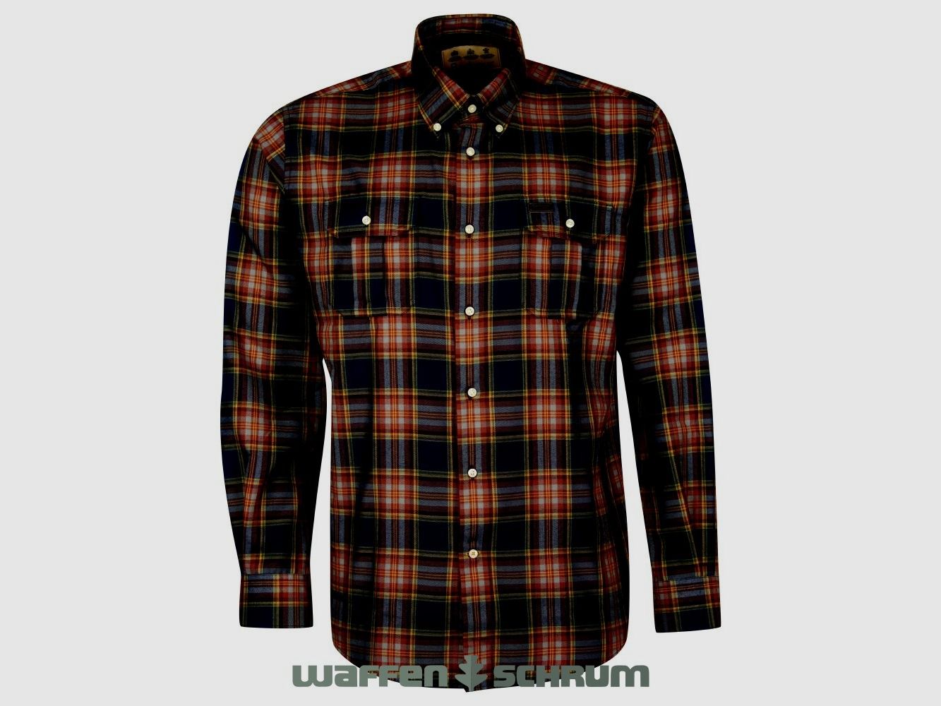 Barbour Hemd Singsby Thermo Weave Navy