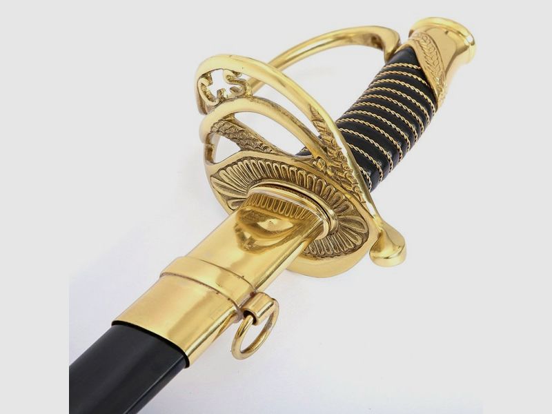 C.S.A. officer's cavalry sabers with scabbard for collectors and enthusiasts