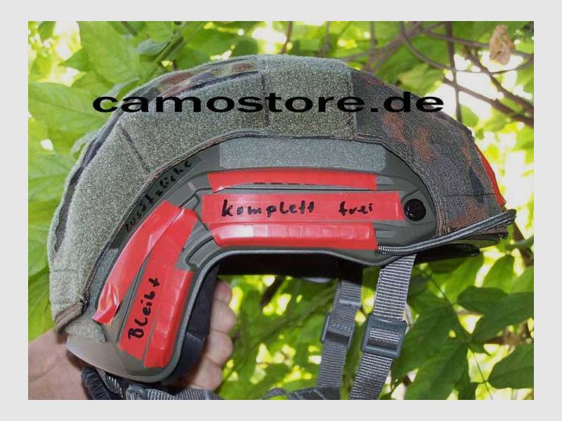 HELMBEZUG  OPS CORE FLECKTARN