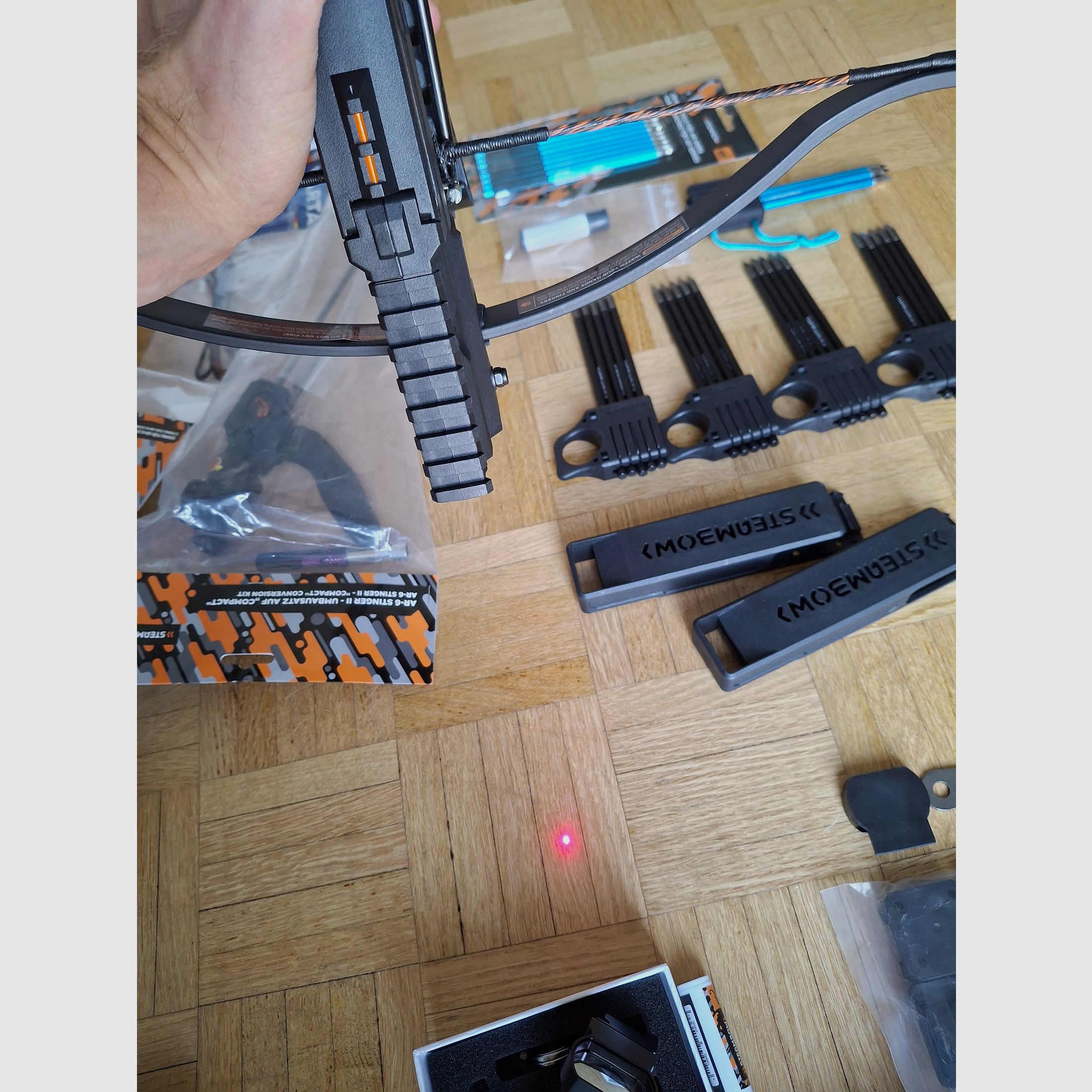 Steambow AR-6 Stinger II - Profi-Vollausstattung