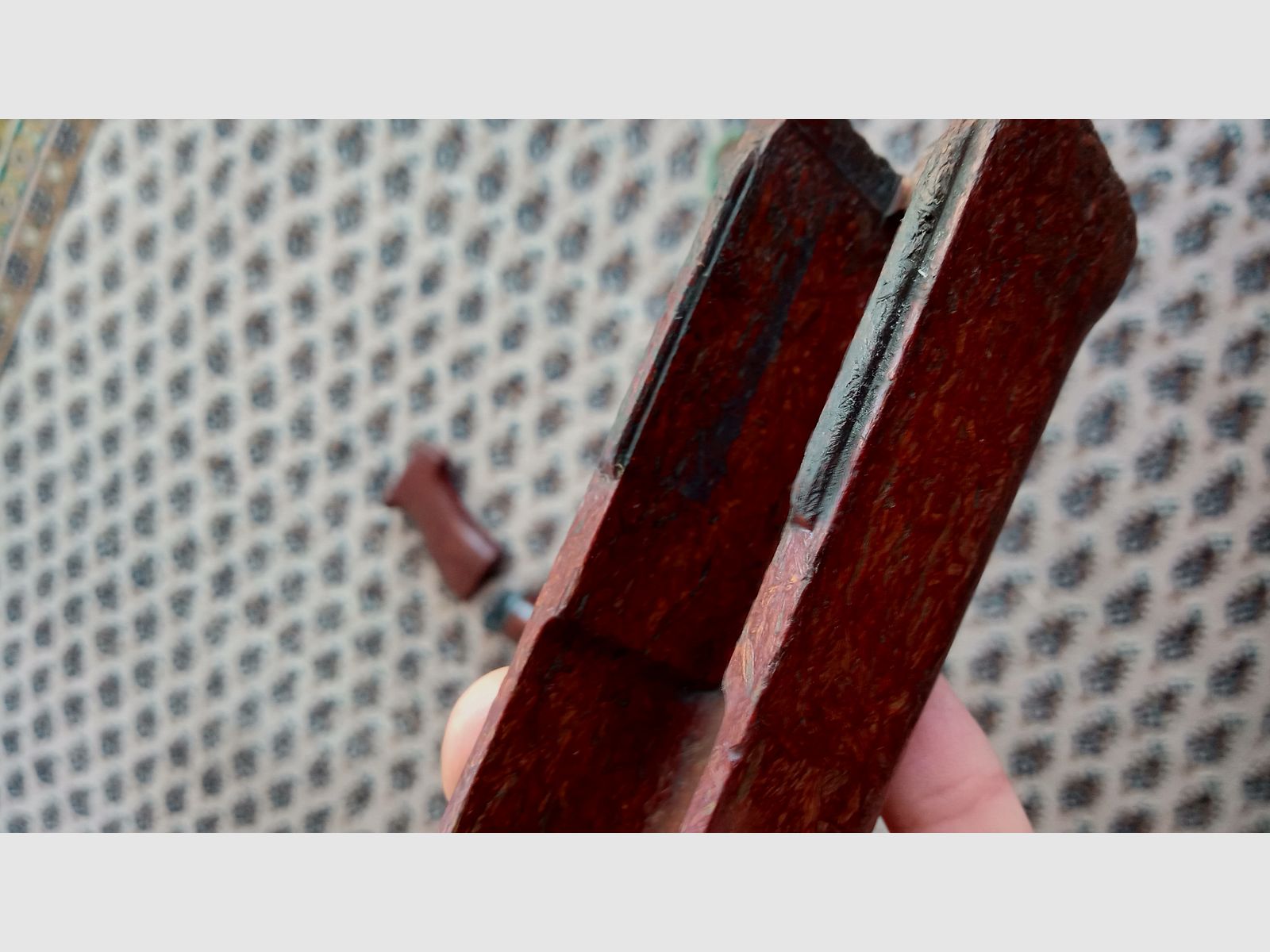 Originele VZ.58 "Beaver Barf" Bakelieten handbescherming en grip / ook geschikt voor CSA Sporter / Set #3