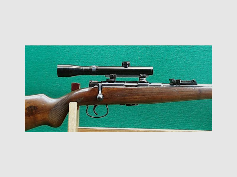 Mauser repetidor, con mira telescópica
