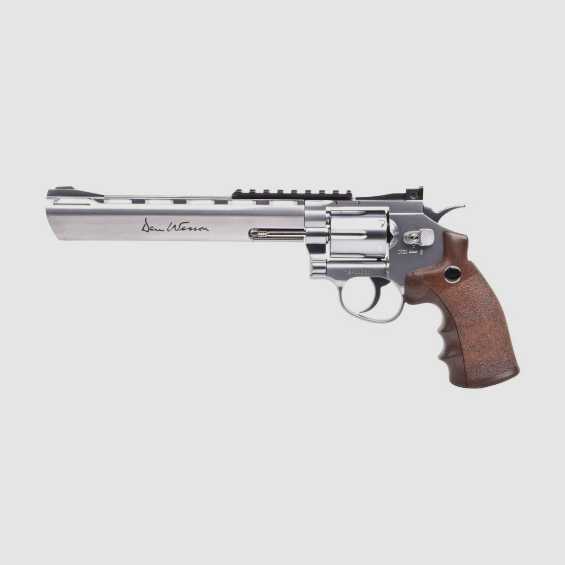 Dan Wesson 8" Silber 4,5mm BB Druckluft Co2