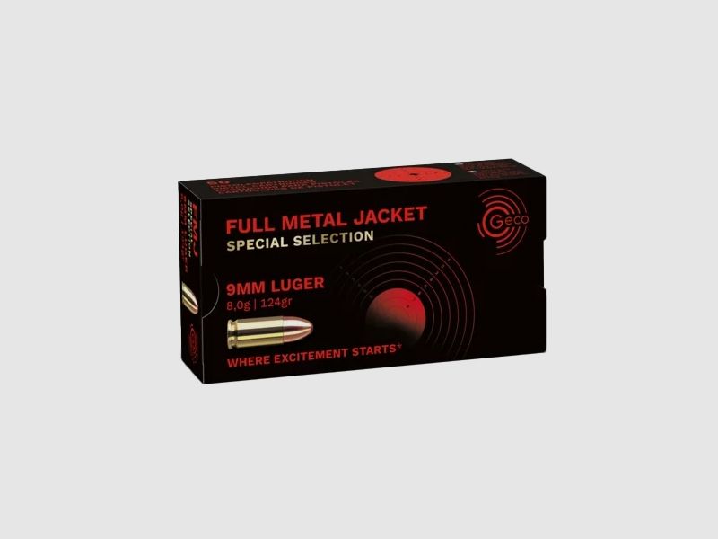 Geco 9mmLuger VMR Special Selection 8,0g - 124gr