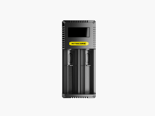 NITECORE – Ci2 Superb Charger – per Li-ion, Ni-MH e IMR – AA, AAA, 14500, 18650, 21700 ed RCR123A – CARICABATTERIE UNIVERSALE