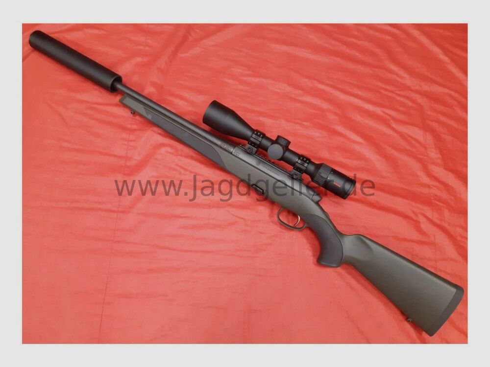 Repetierbüchse Steyr CLII SX Breezer komplett mit Schalldämpfer und ZMinox- .308Win