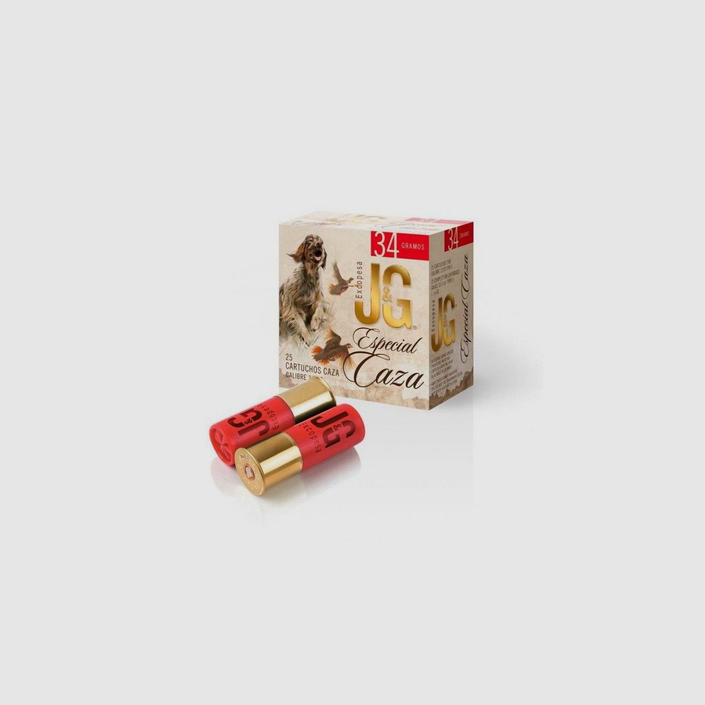 Patronenbox für die Jagd J&G Spezial Jagd 34 gr.