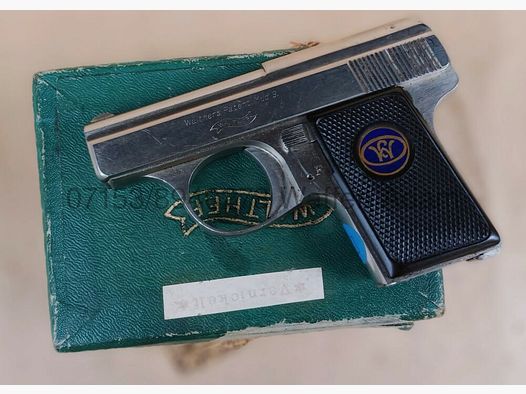 Walther Zella Mehlis Modèle 9 *nickelé*