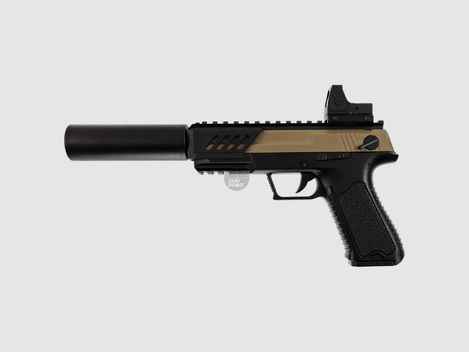 Softair - Pistola - Cyma - CM127 AEP GunPoint Edition BK/DE - a partir de 14, menos de 0,5 Joule