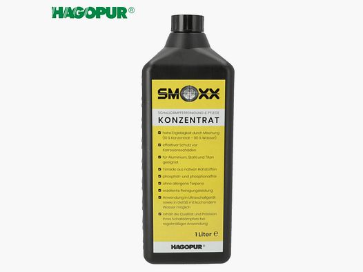 Hagopur SMOXX Schalldämpfer Reiniger Konzentrat