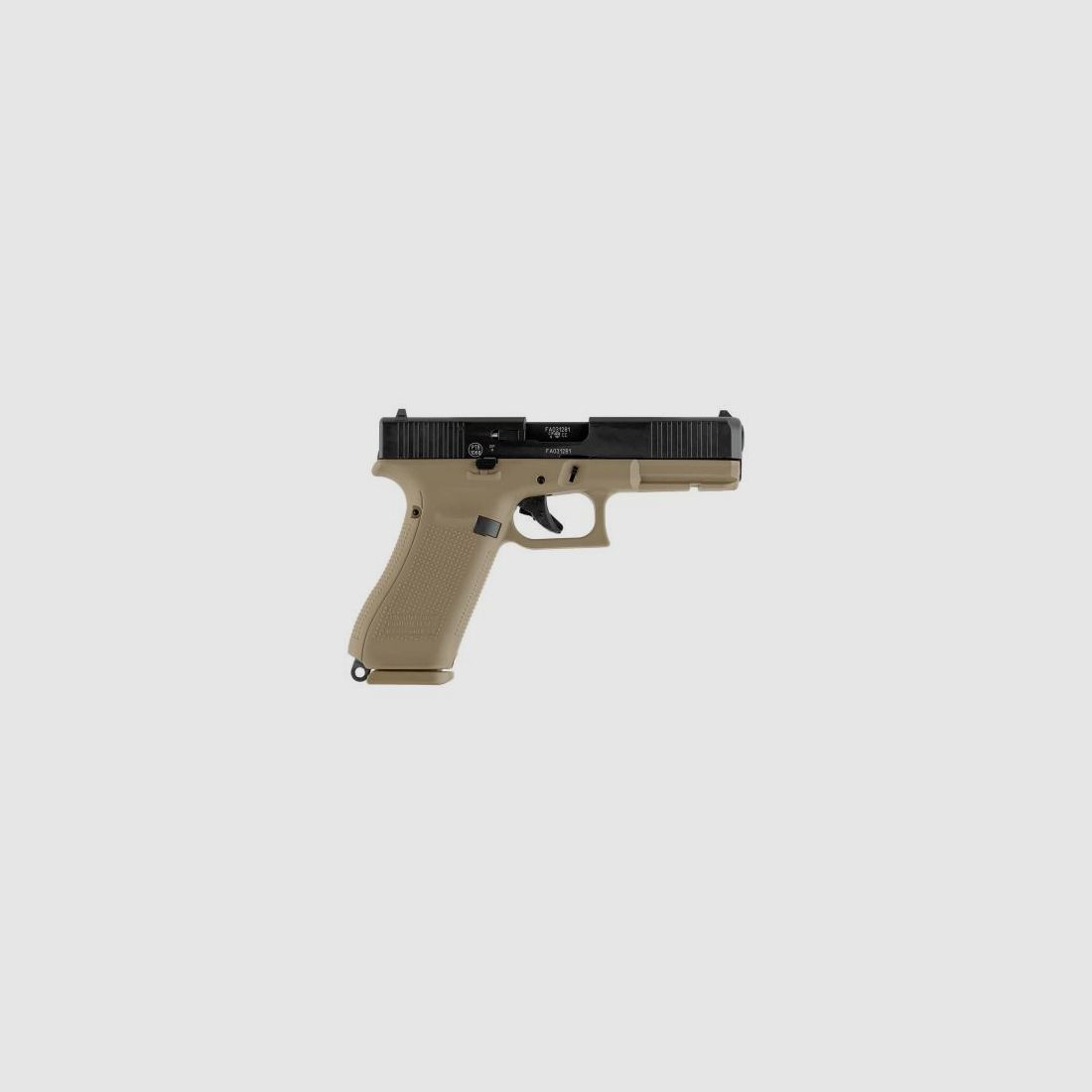 GLOCK Gaspistole (SRS) G17 Gen5 FrenchArmy Kal. 9mm P.A. mit GLOCK-Koffer