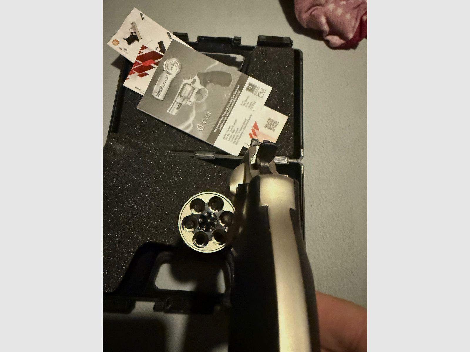 Ekol Viper 4,5 niklowany „Nowy”