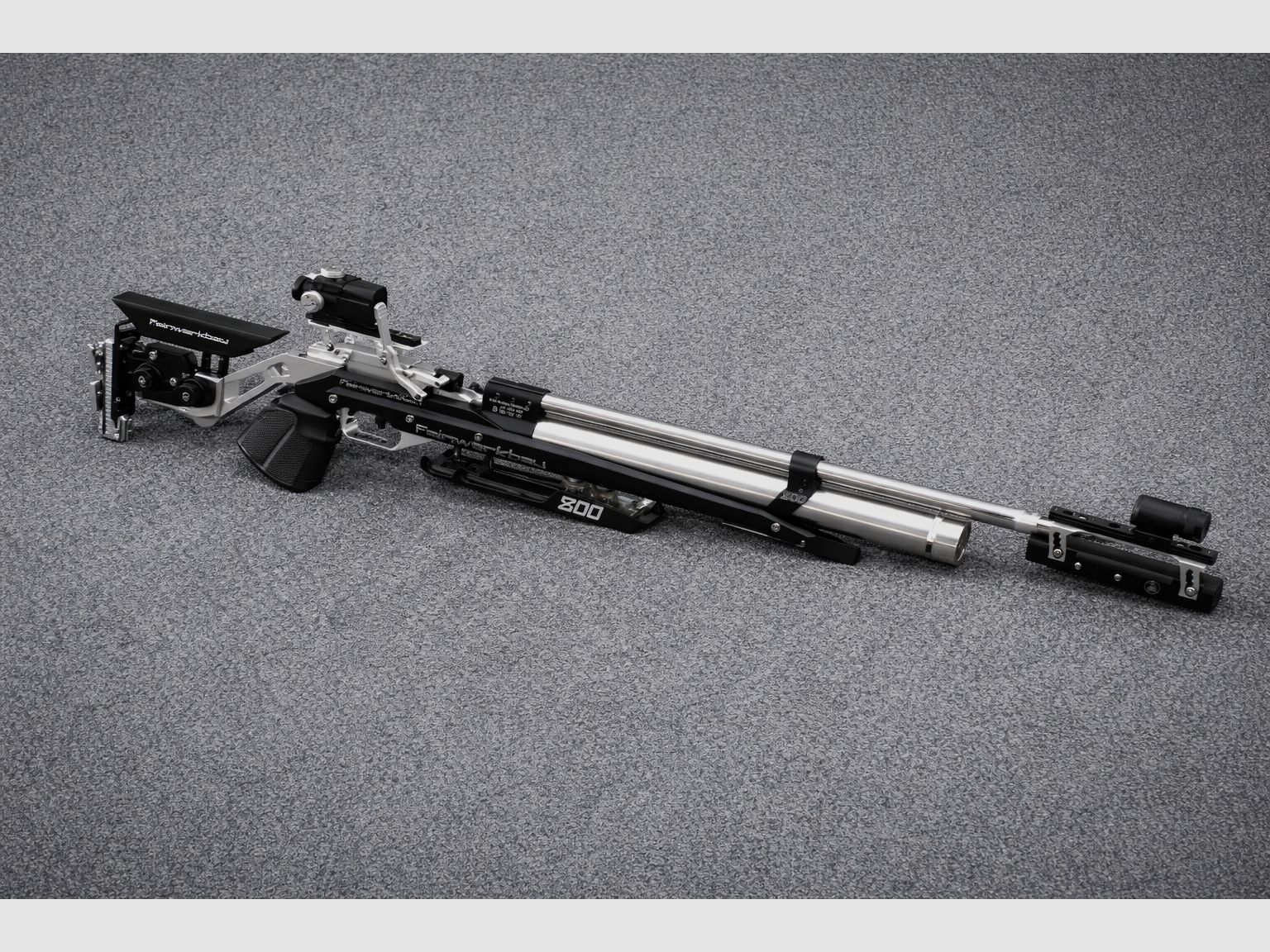 Feinwerkbau 800 Alu Hybrid – Praworęczny – Rozmiar uchwytu M – czarny