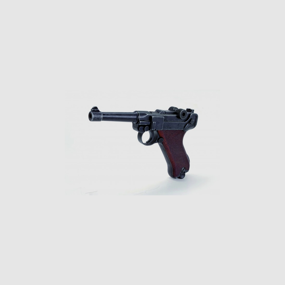 ME Mod. P 08, Kal. 9 mm P.A. Knall, antik-look