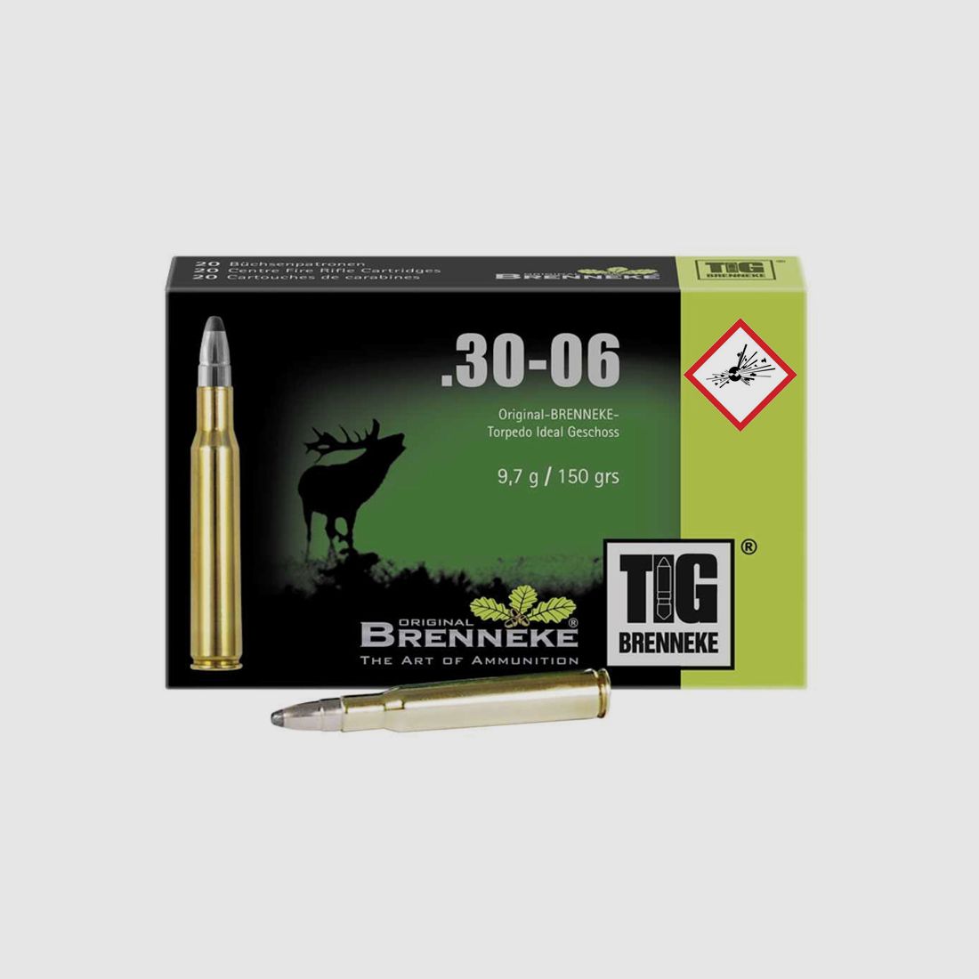Brenneke TIG cartuccia da caccia cal. .30-06 150gr