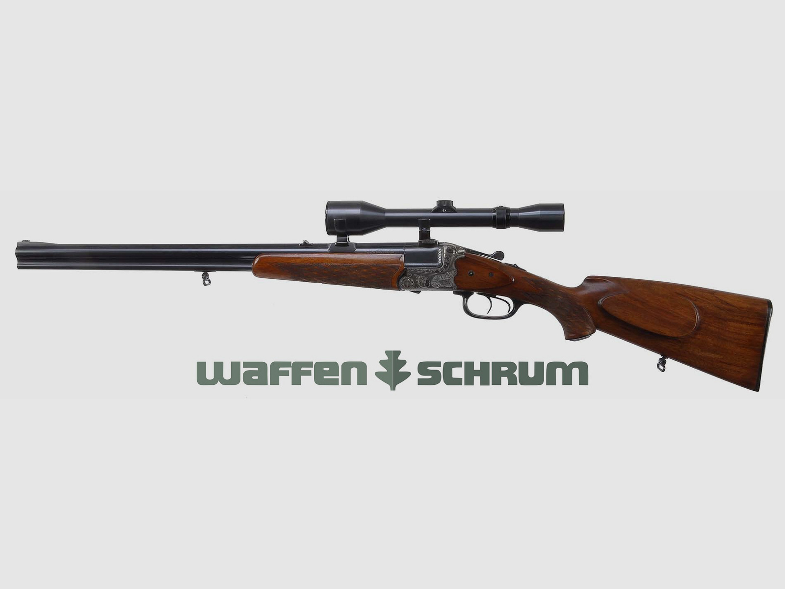 Heym Mod. 55 16/70-7x65R , ZF TELL 6x42 Abs.1, SUHLER-Einhakmontage (i.A.)