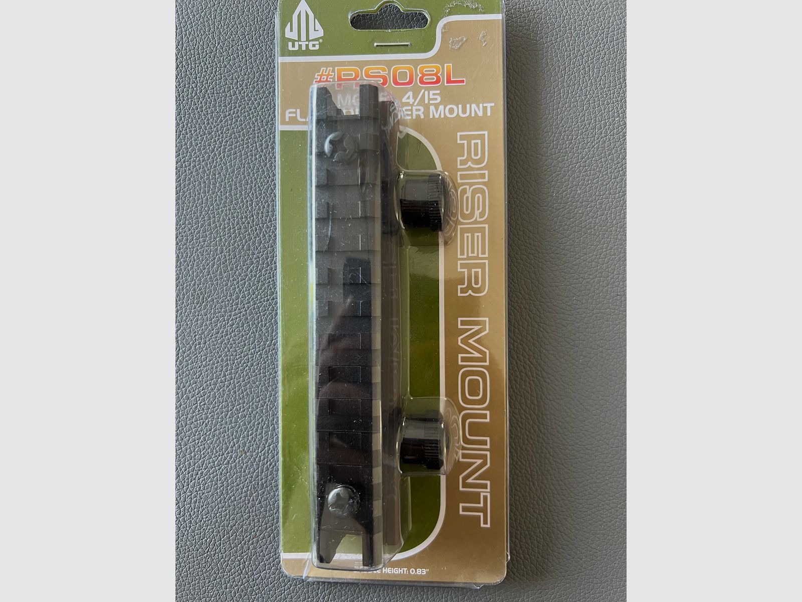 UTG MNT-RS08L Flat Top Riser Mount 13 Slots 0.83” – New in OVP