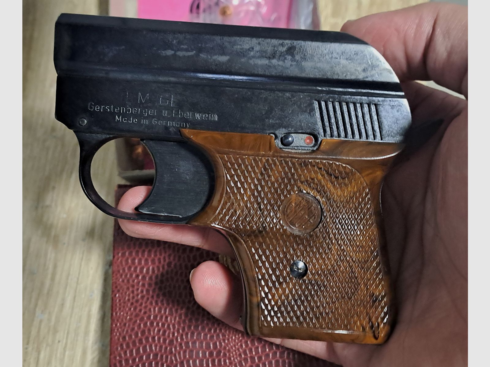 EM-GE Mod. 63 cal. 6 mm Flobert/ PTB 6 with spare magazine in original packaging!