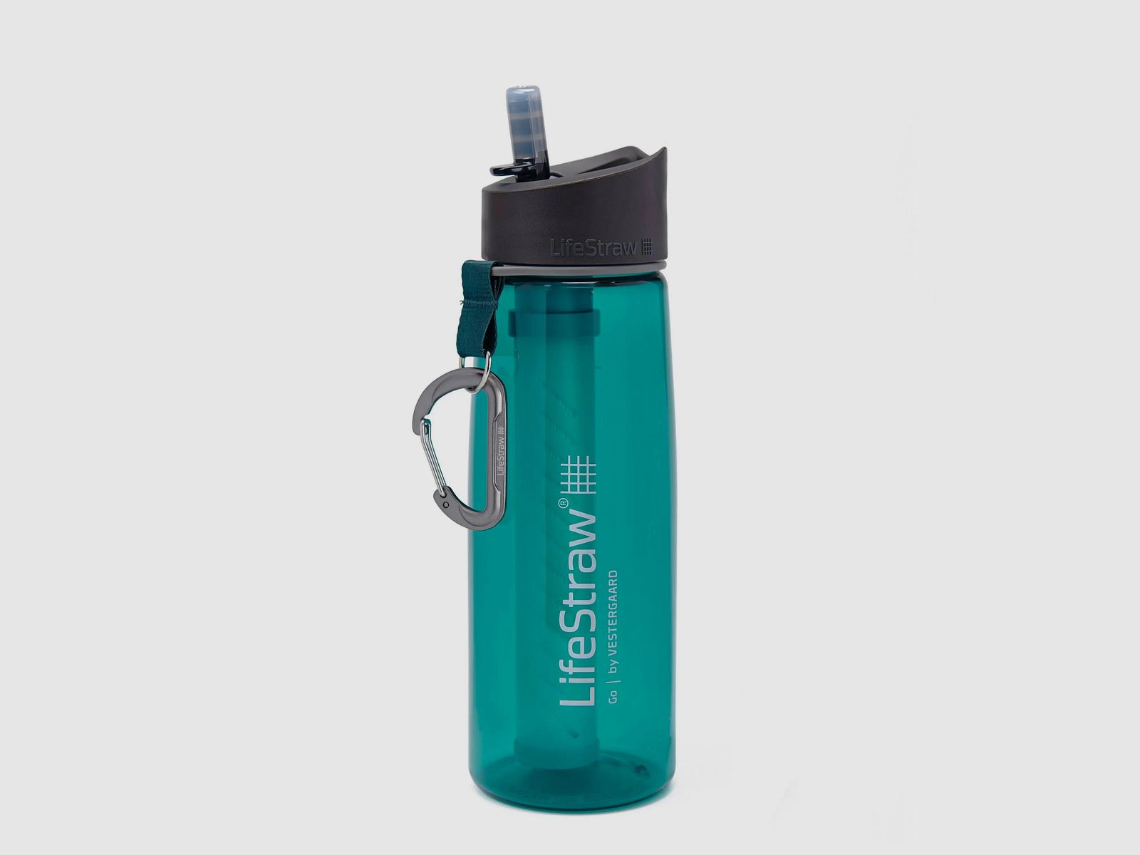 LifeStraw LifeStraw Wasserflasche Go mit Filter 2-Stage 0.65 L dark teal