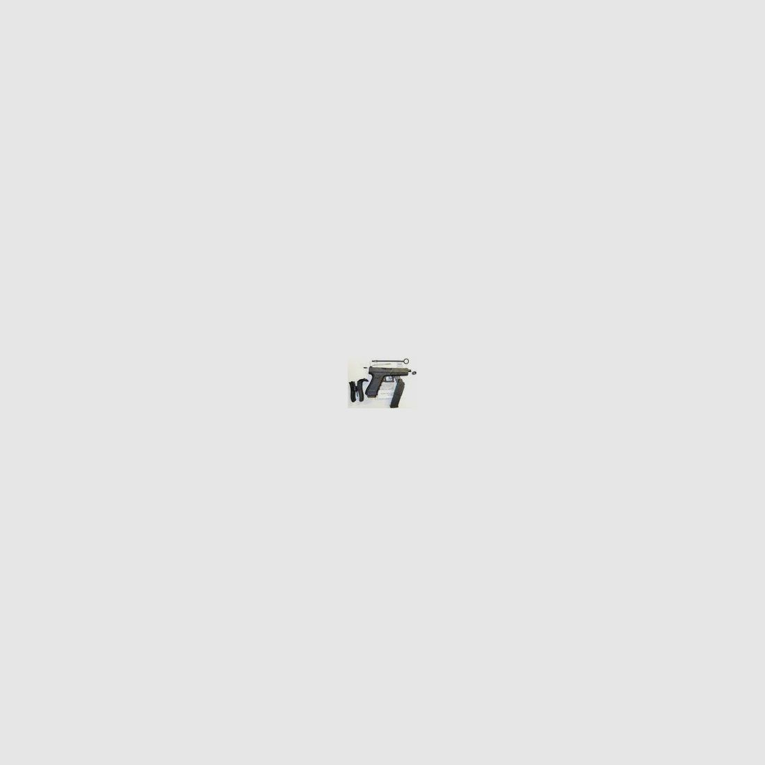 Glock 17 Gen 4 mit Gewindelauf M13,5 links
