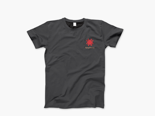 Camiseta Spyderco Western gris oscuro (L)
