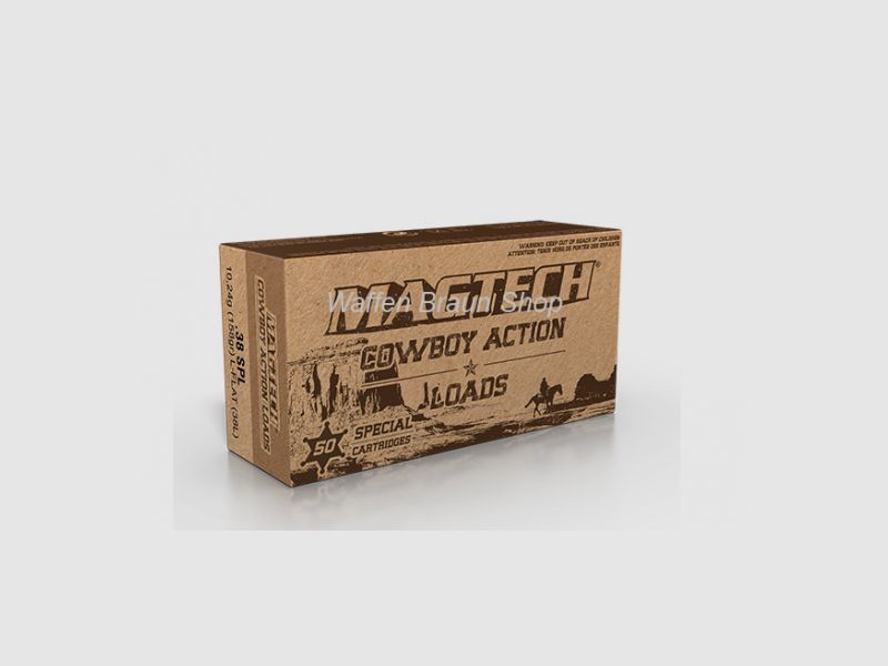 Magtech.38SLP LFN 158GRS A50 #38L