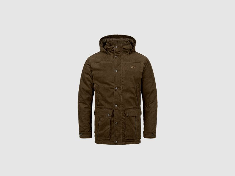 Chaqueta de invierno de ante Blaser Marlo para hombres marrón
