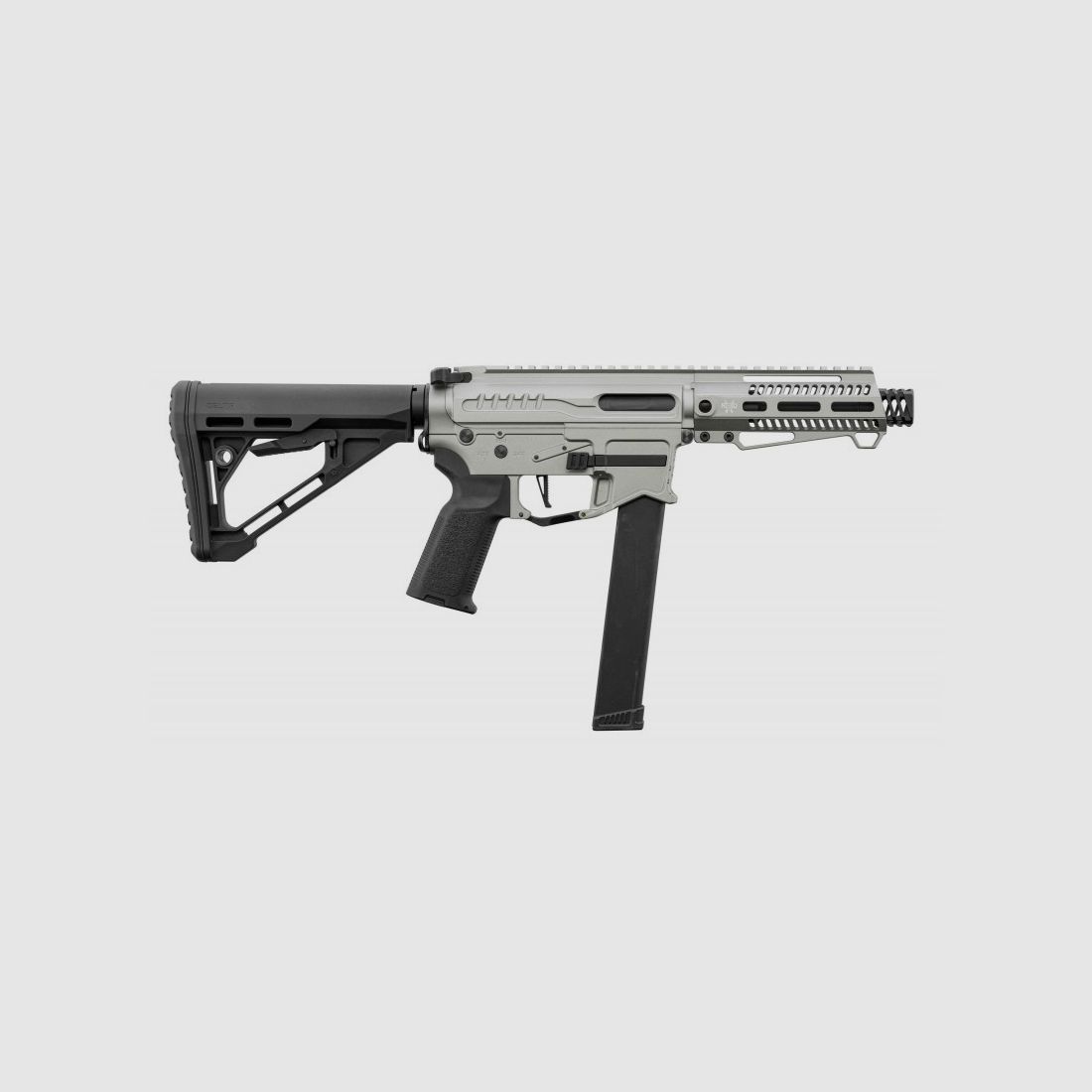 Zion Arms PW9 Replica Korte Handguard Chroom, afbeelding 2 van 4