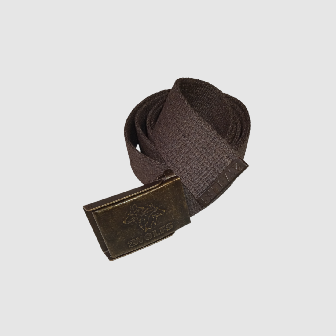 2Wolfs WILD belt brown/gold, image 1 of 3