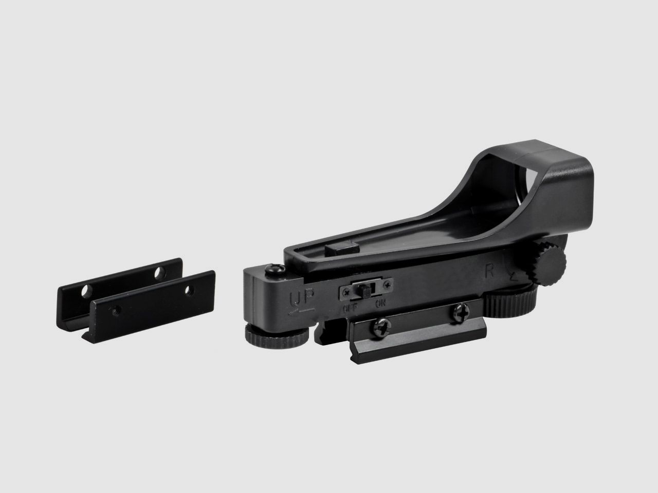 Red Dot Leuchtpunktvisier fĂĽr 11 mm Prismen- und 22 mm Weaver-, Picatinny-Schienen