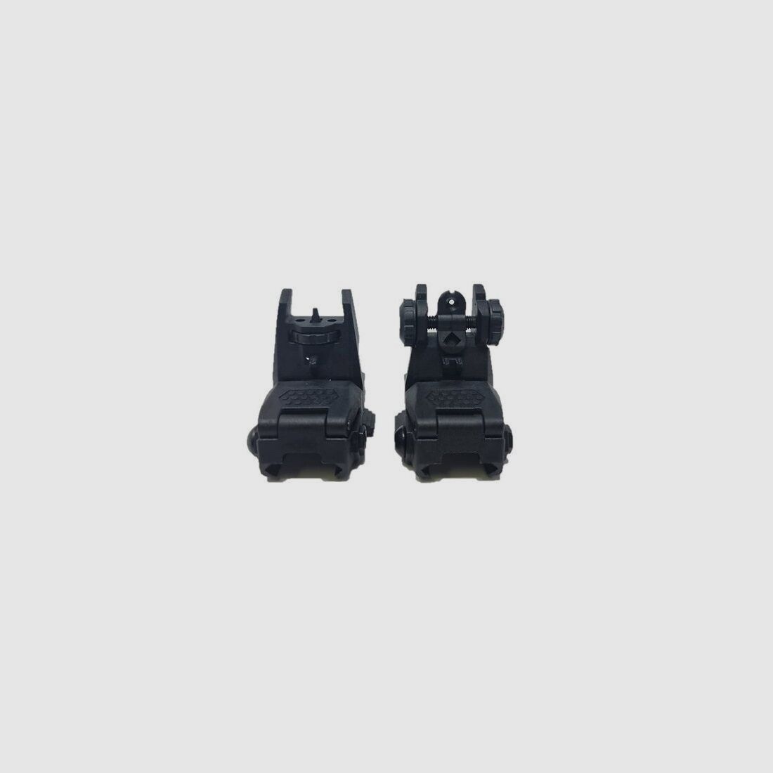 GWMH SPC - Klappvisierung / SPC - FLIP UP SIGHT Visierung für Picatinny Schiene FRONT & REAR SIGHT