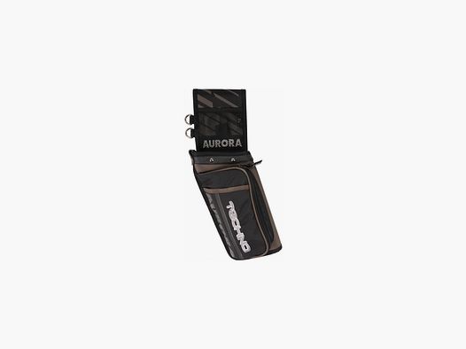 Right-handed quiver Aurora Techno Field Lite brown