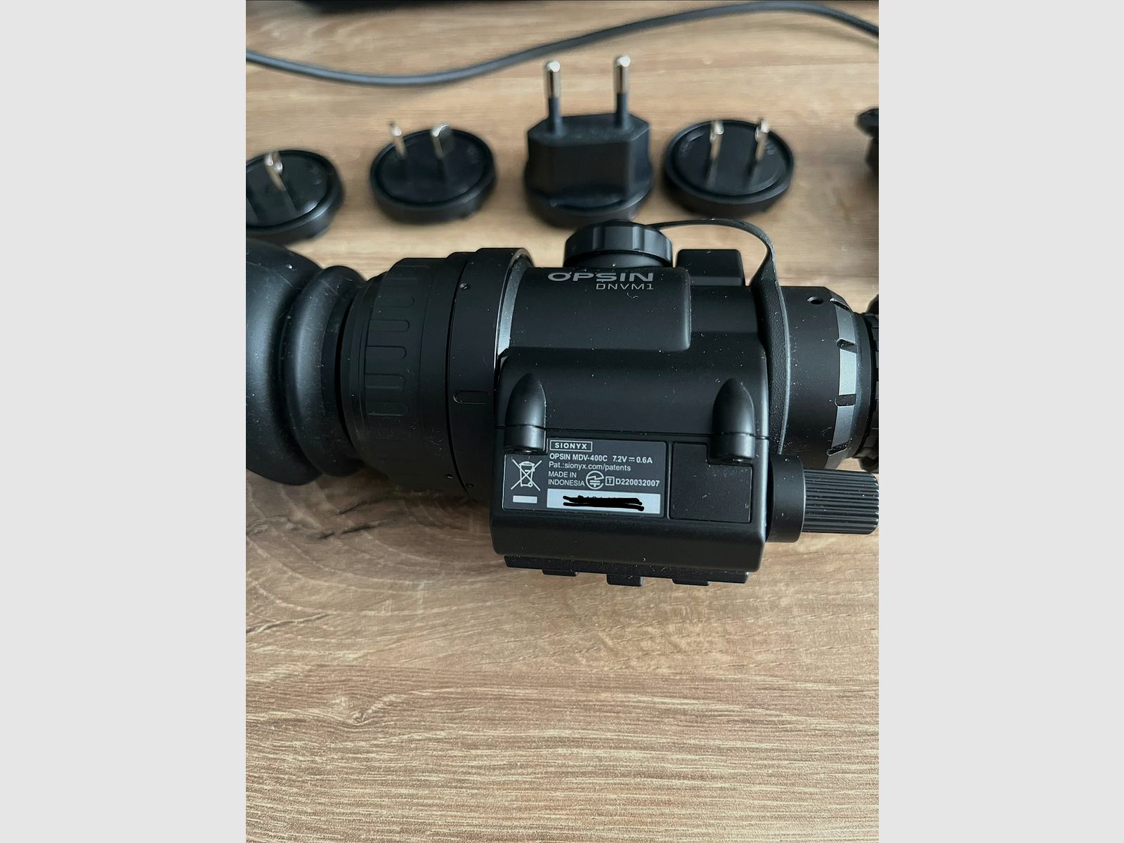 SIONYX OPSIN DNVM1 Digital Night Vision Device Complete with Original Invoice