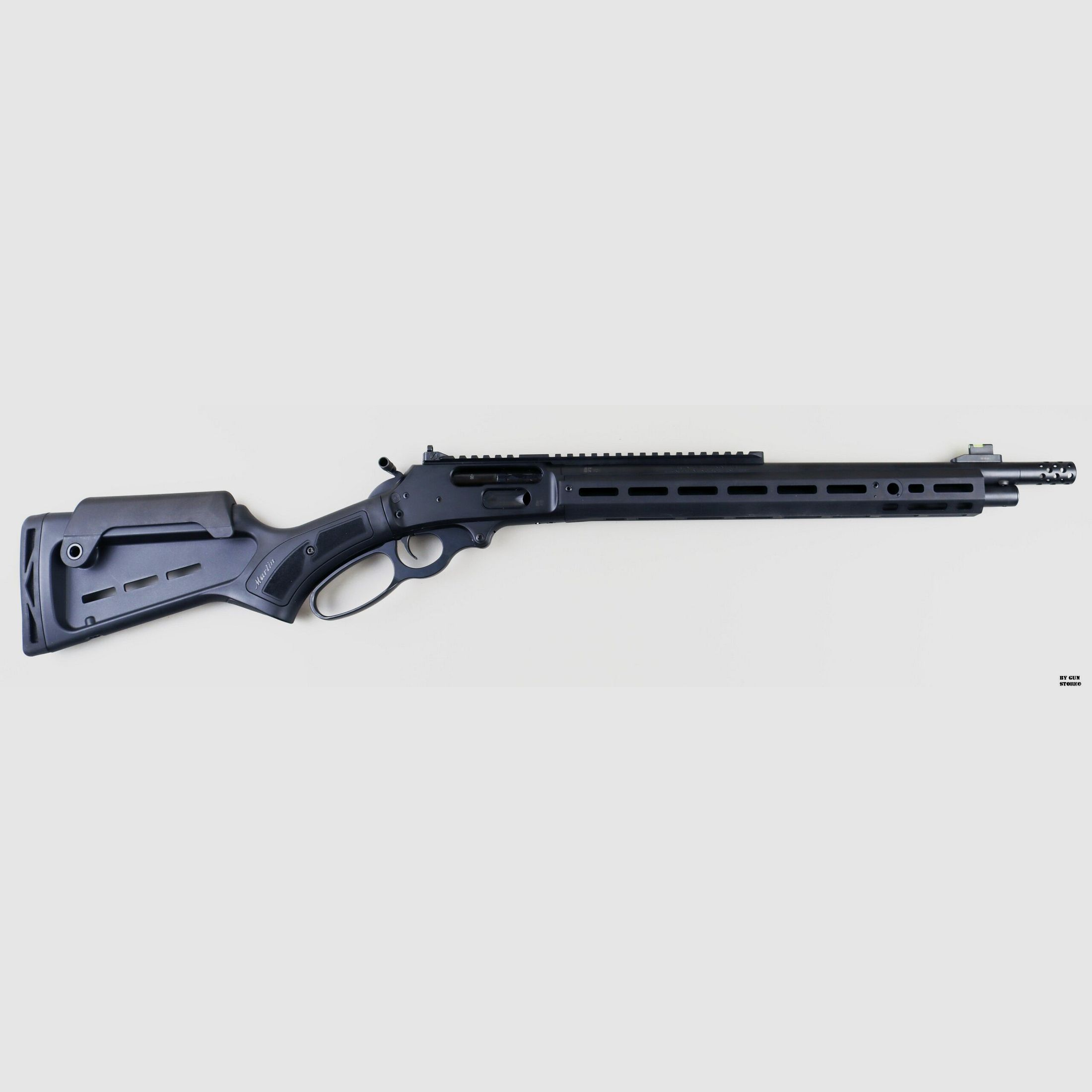 Fucile a leva MARLIN mod. 1895 DARK cal. 45-70 GOV 16.17″ BLK SYNT-FB, immagine 9 di 10