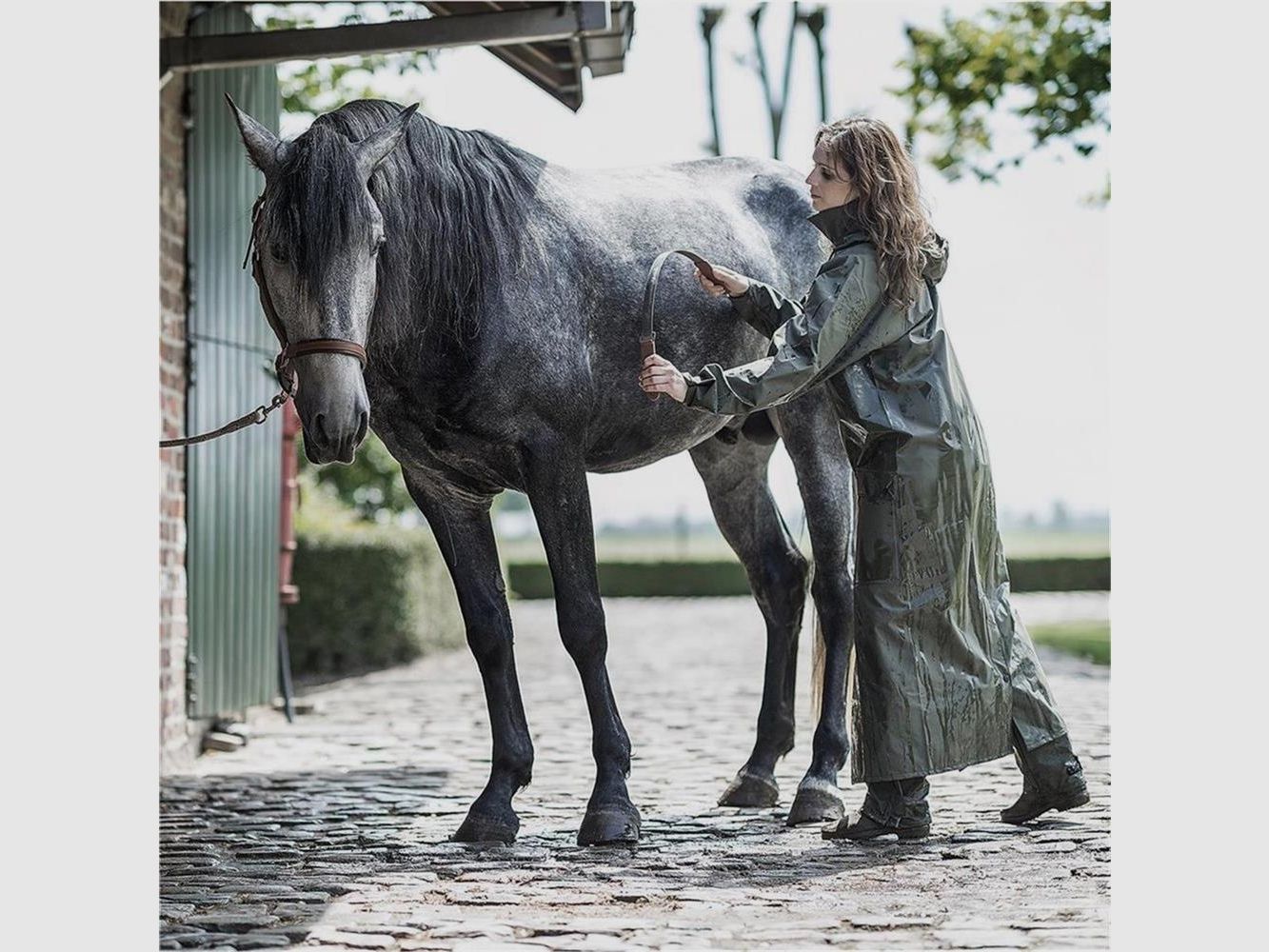 BALENO Regenmantel Helsinki khaki