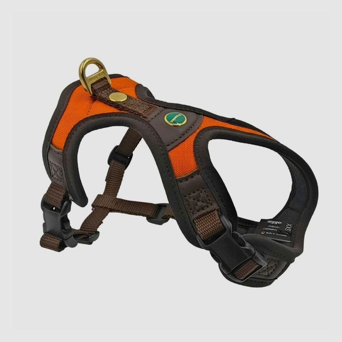 Hunde-Geschirr Niggeloh Follow Light Orange XXS