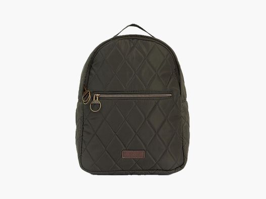 BARBOUR Quilted Backpack Olive