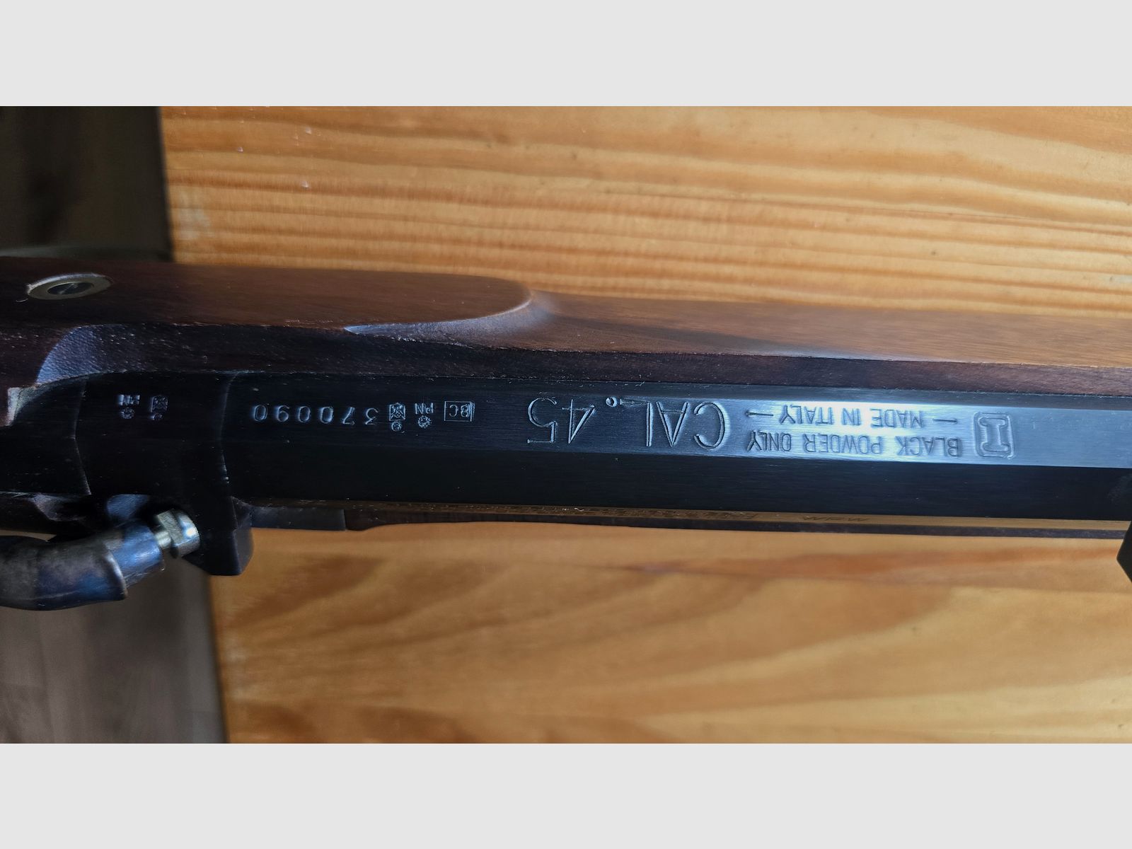 Fusil à percussion Davide Pedersoli Hawken Target Cal. 45