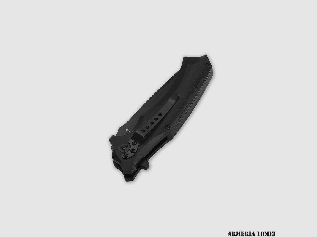 Messer – QSP – STHENIA G-10 SCHWARZ QS101-B Schwarz, Bild 3 von 3