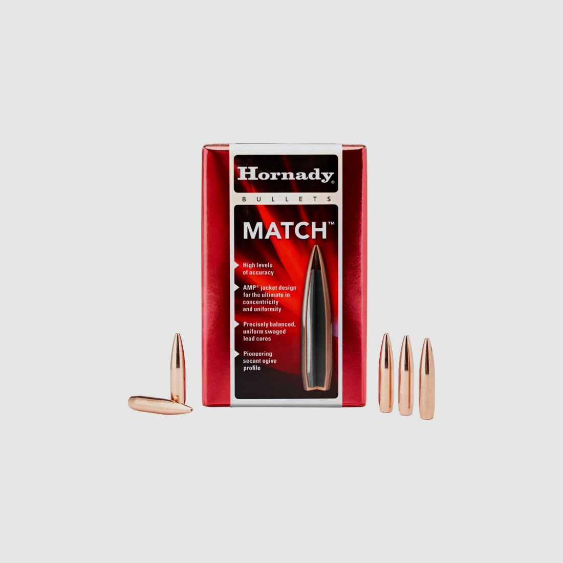 ogives Hornady 6mm .243 105 gr BTHP Match™, image 1 sur 2