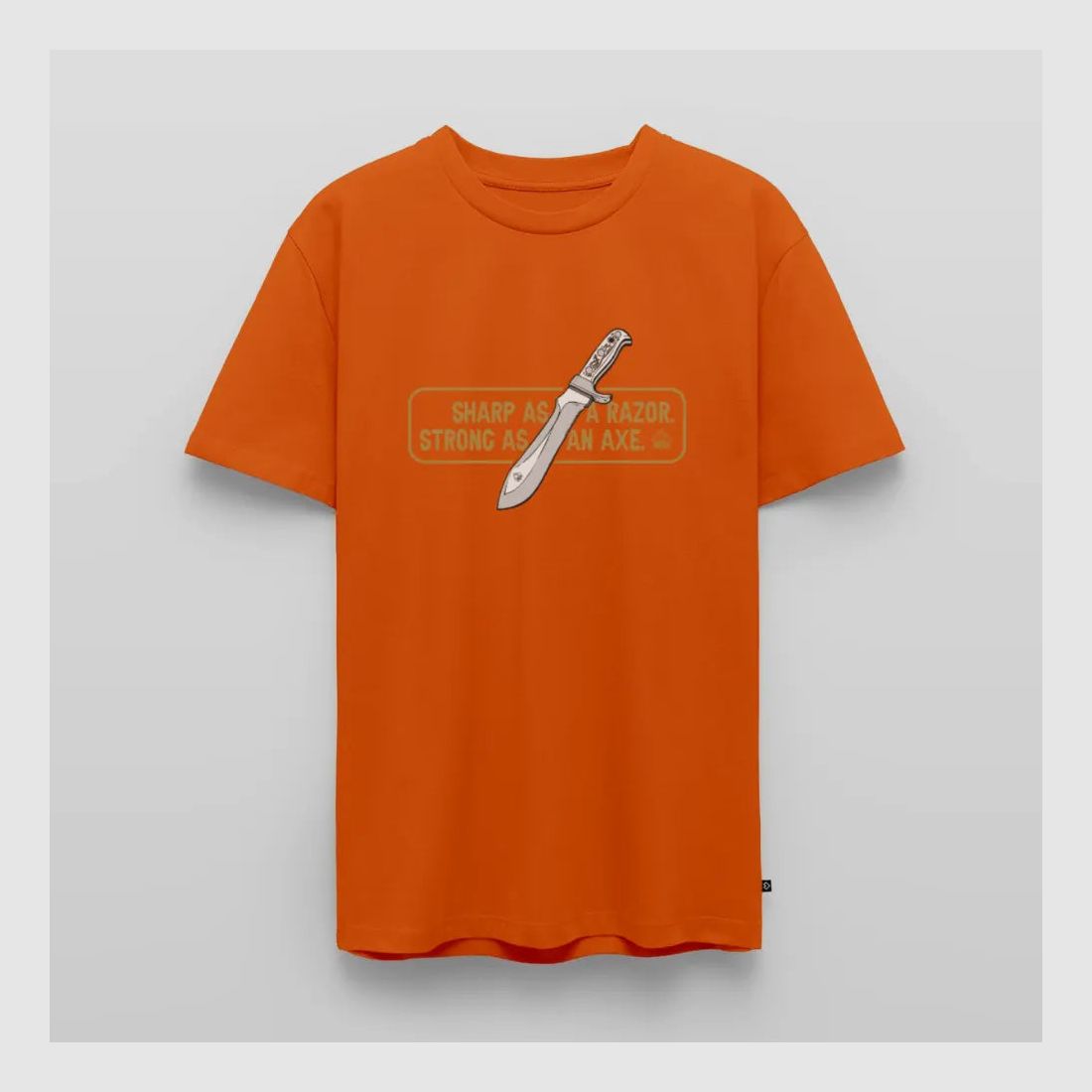 PUMA Męska Premium T-Shirt "White Hunter Sharp & Strong"