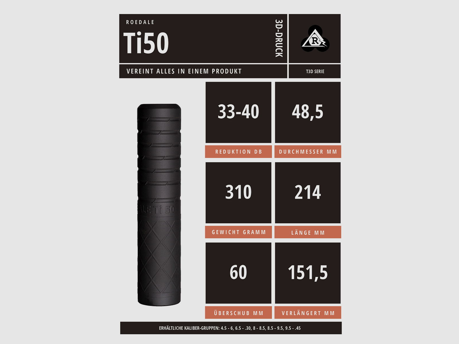 Silenzioso Roedale Ti48